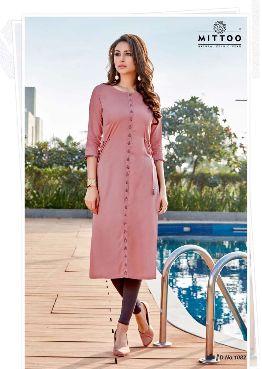 Mittoo Heer Vol-2 Rayon Slit Kurti Catalog Mittoo Heer Vol-2 Rayon Slit Kurti Catalog